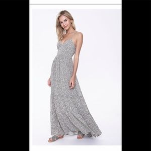 Maxi spaghetti strap dress